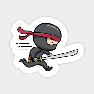 Running Ninja Magnet