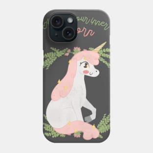 Love Unicorn - Accept Your Inner Unicorn 1 Phone Case