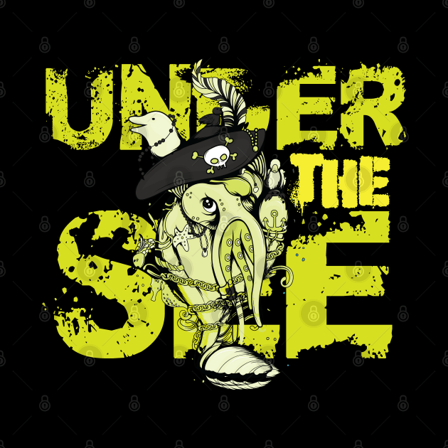 Under The Sea - Radioactive Octopus by RadioaktivShop