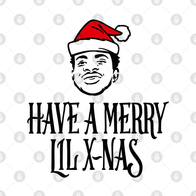 Have a merry Lil X-Nas X-Mas Christmas Hip Hop pun Rap by LaundryFactory