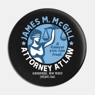 Attorney at law v2 Pin