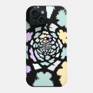 Tunnel Of Pastel Hearts Pattern Phone Case