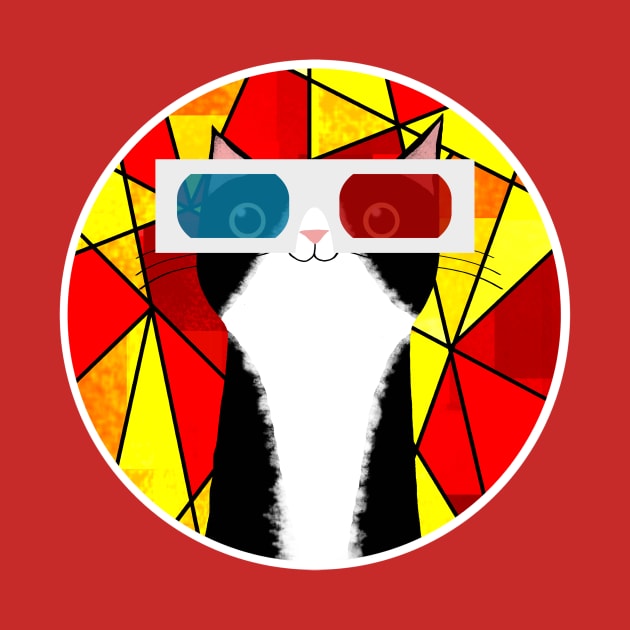 The 3D Tuxedo Cat by Scratch