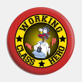 WORKING CLASS HERO Pin