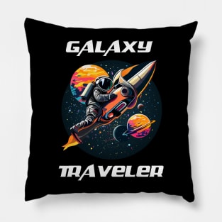 Galaxy Traveler Pillow