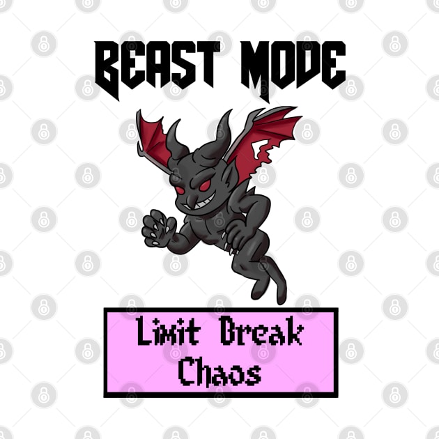 Beast Mode Vincent Valentine Limit Break Chaos by Gamers Utopia