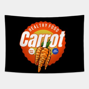 Carrot Power - Embrace the Healthy Crunch! Tapestry