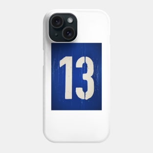 BIG and BOLD number THIRTEEN Phone Case