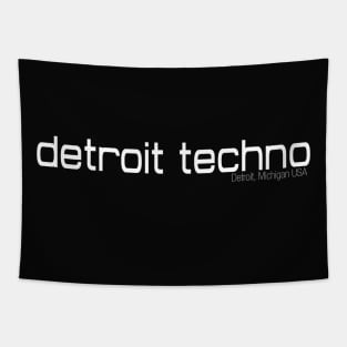 Detroit Techno Detroit Michigan USA Tapestry