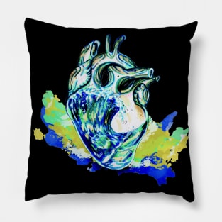 Heart of the Ocean Pillow