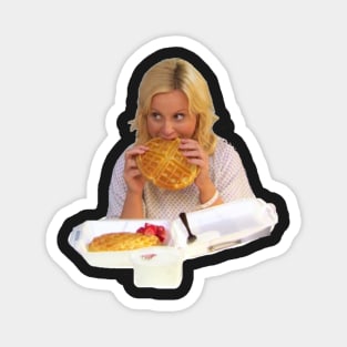 Leslie Knope Waffles Magnet