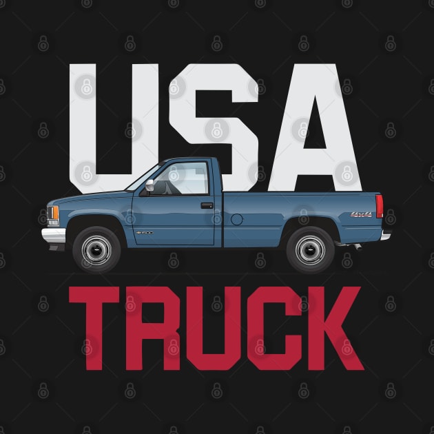 USA Truck 1 LWB Blue by JRCustoms44