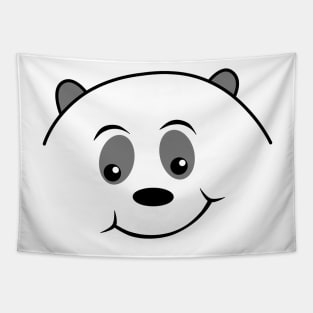 Smiling Panda Tapestry