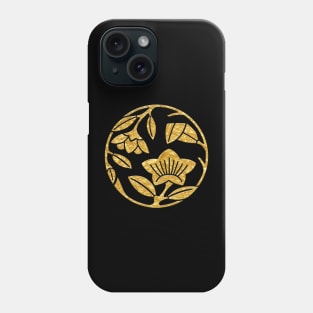 Japanese Mon Kikyo Edamaru Phone Case