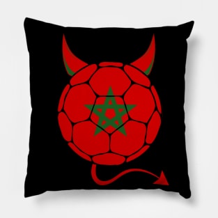 Morocco Football Halloween Pillow