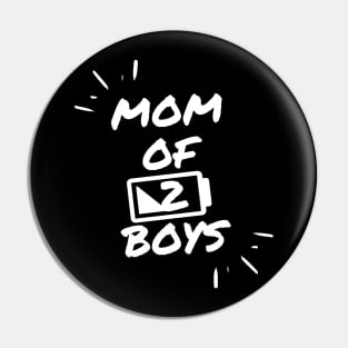 Mom of 2 Boys low battery Pin