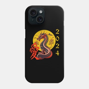 Chinese Year Of The Dragon 2024 Phone Case