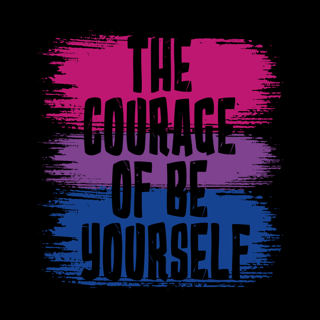 The Courage Of Be Yourself, Bisexual Flag by jeshiolip