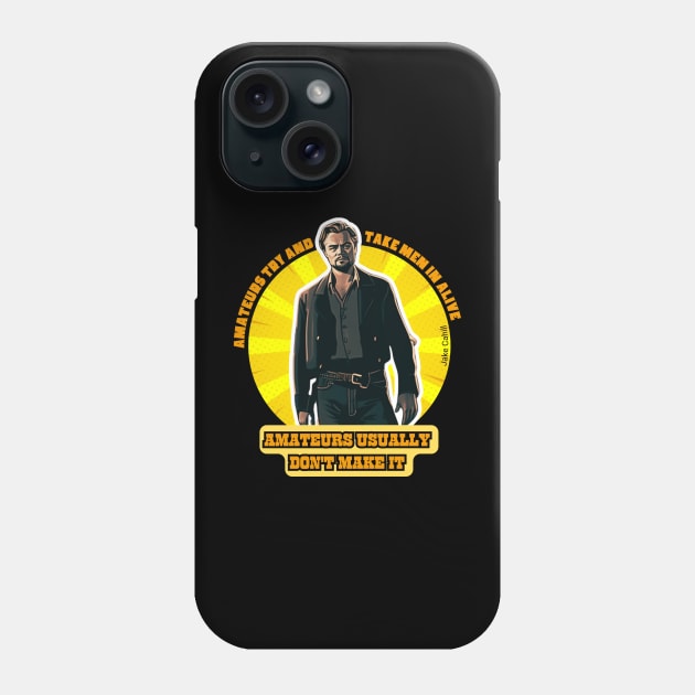 Amateurs - Jake Cahill - Once Upon a Time in Hollywood Phone Case by PopStuff