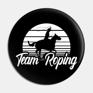 Cowboy - Team Roping Pin