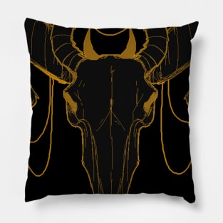 Death's Skull Pillow