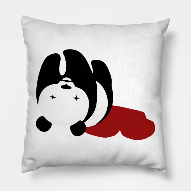 Dead Panda Pillow by Tari Company