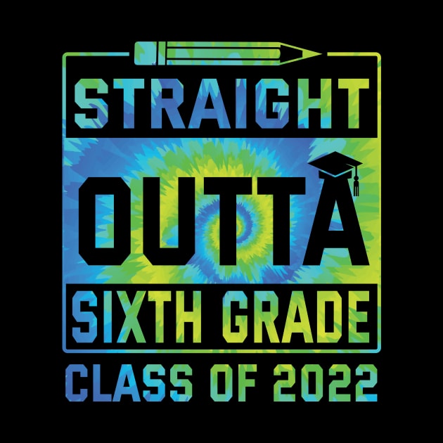 Straight Outta Sixth Grade Class Of 2022 Day Student Senior by Cowan79