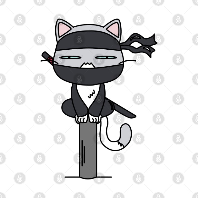 Ninja Cat by LAST-MERCH