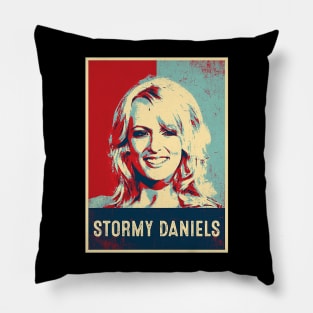 stormy daniels Pillow