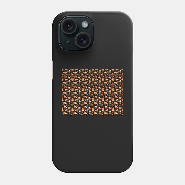 Fall pattern Phone Case by Photomisak72