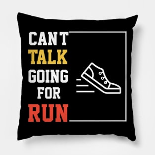 Run for Prostate Cancer Awareness Pillow