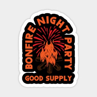 Bonfire Night Party | Camp Fire Magnet