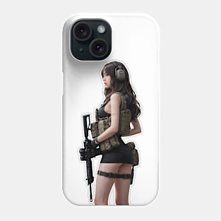 Tactical Girl Phone Case