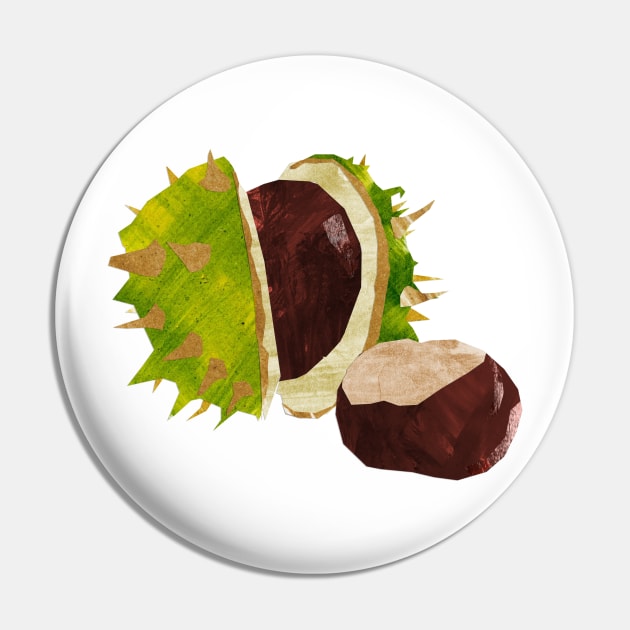 Conker Pin by Babban Gaelg