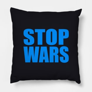 Stop wars Pillow