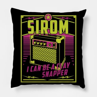 SIROM i can be a clay snapper Pillow