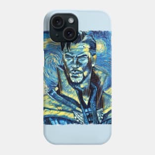 Dr Strange Van Gogh Style Phone Case