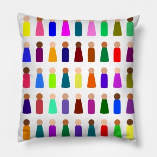 Simple Peg Doll Set Pillow