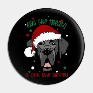 Eat the Treats, Not the Tinsel! Pin