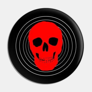 Radio to yr skull Pin