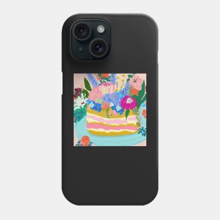 Morning tea in the garden Phone Case