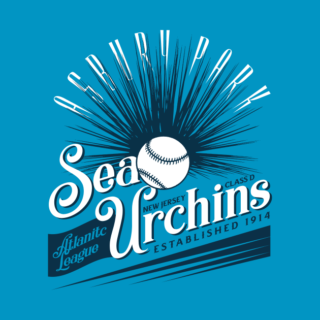 Asbury Park Sea Urchins by MindsparkCreative