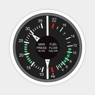 Fuel pressure indicator design Magnet