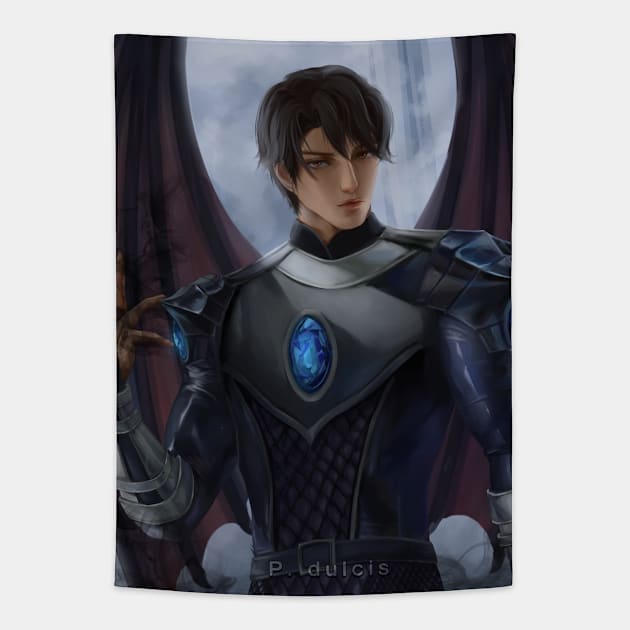 Shadowsinger  |  Azriel (ACOTAR) Tapestry by P-dulcis