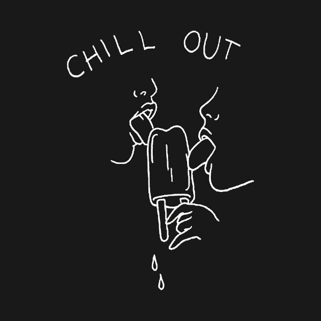 Chill Out (Black) by shopbetafishes