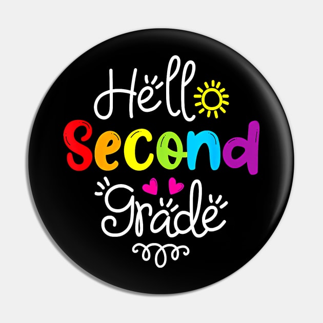 Hello Second Grade 2nd Grade Back To School Pin by everetto