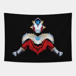 Ultraman Titas (Low Poly Style) Tapestry