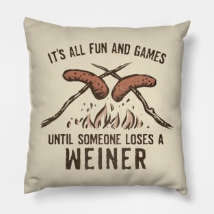 All Fun and Games Pillow