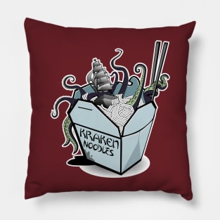 Kraken Noodles Pillow