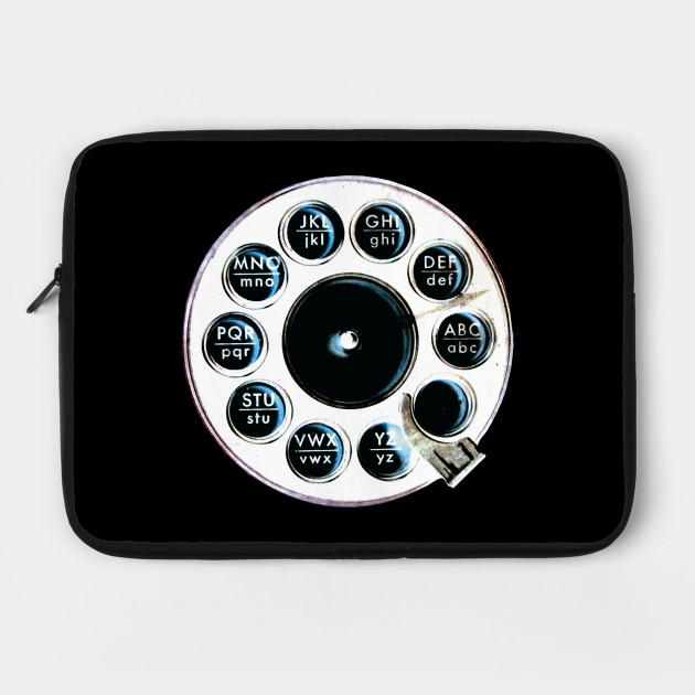 Retro Rotary Phone Retro Phone Laptop Case Teepublic